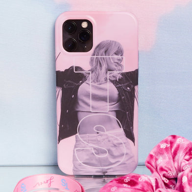 TS Lover Album Phone Case Tie Dyed Background