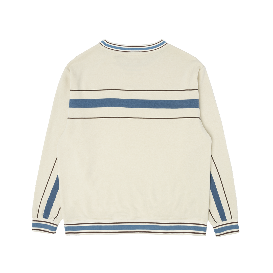 Taylor Swift Midnights Striped Crewneck Back