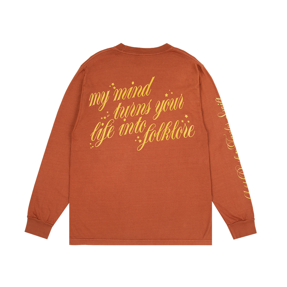 Taylor Swift Gold Rush Long Sleeve Back