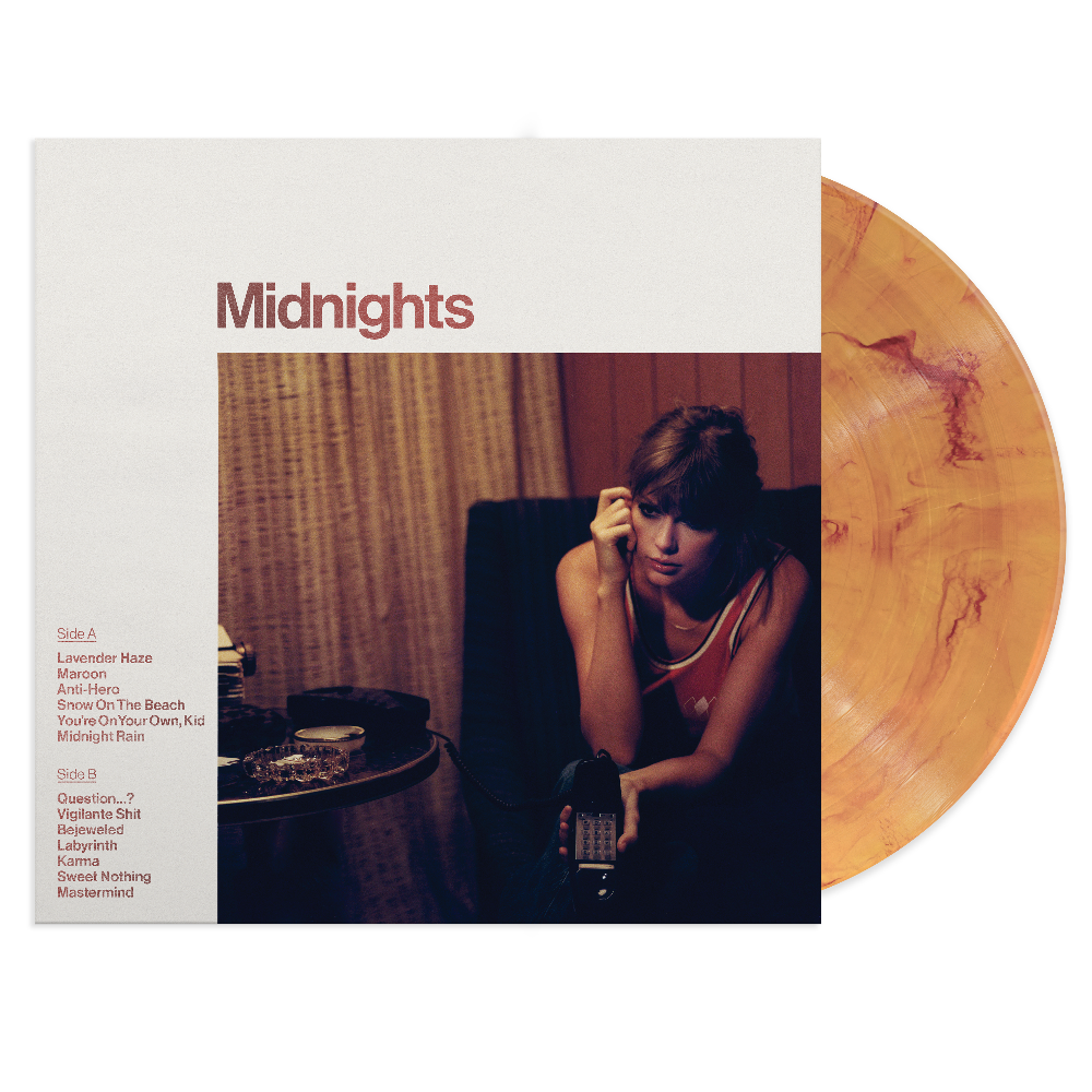 Midnights: Blood Moon Edition Vinyl Front