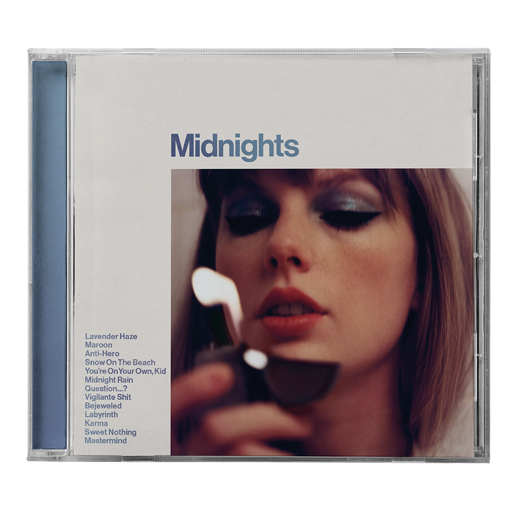 Midnights: Moonstone Blue Edition CD Front