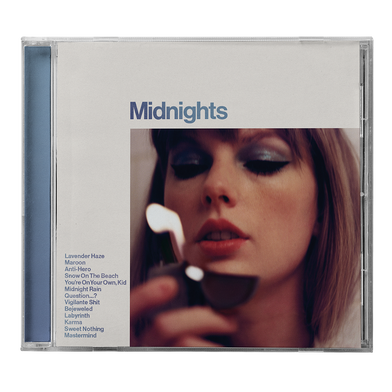 Midnights: Moonstone Blue Edition CD Front