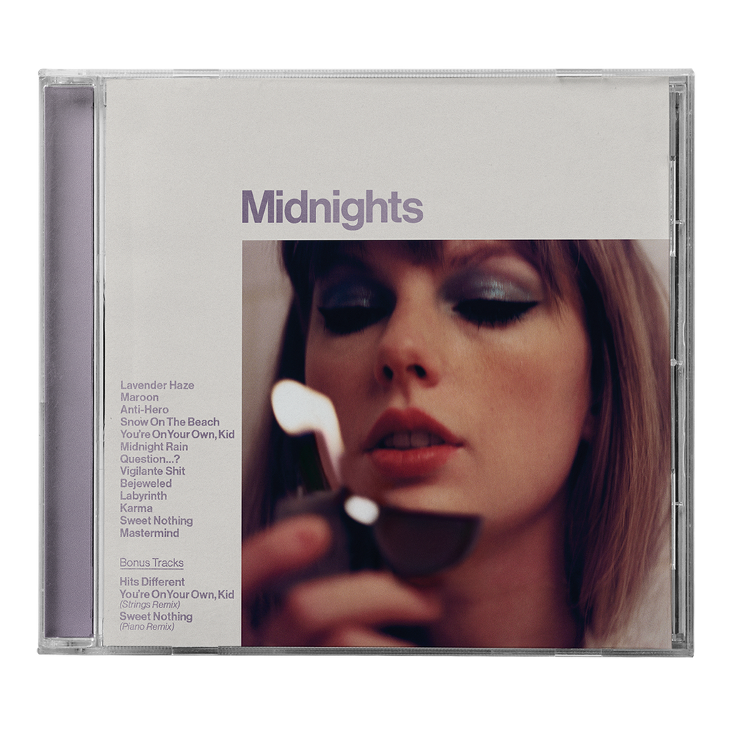 Midnights: Lavender Edition Deluxe CD Front