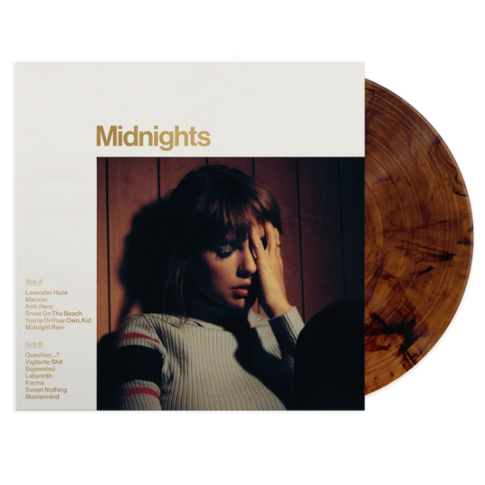 Midnights: Mahogany Edition Vinyl Front