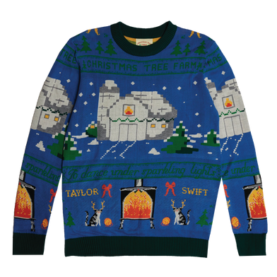 Christmas Tree Farm Sweater Front
