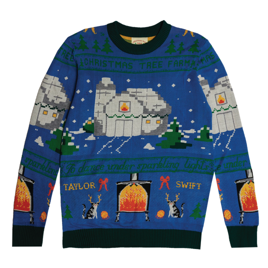 Christmas Tree Farm Sweater Front