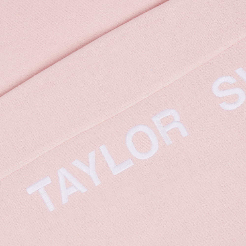 Taylor Swift Pink Sweatpants Detail