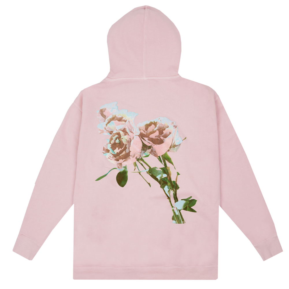 Hoodie with a rose discount