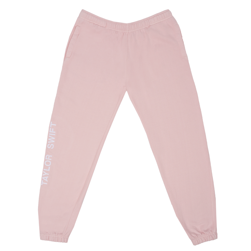 Taylor Swift Pink Sweatpants Front