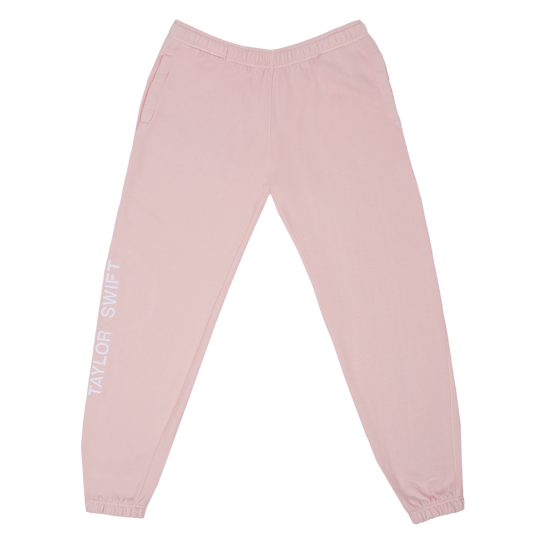 Taylor Swift Pink Sweatpants Front