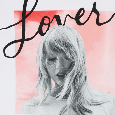 Lover Album Cover Crewneck Detail