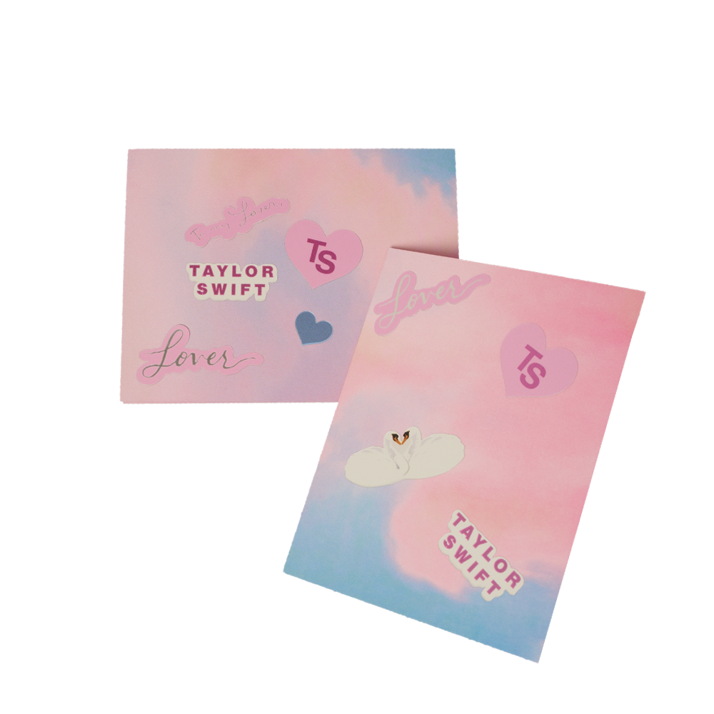 Lover Album Valentine's Day Cards w/ Stickers