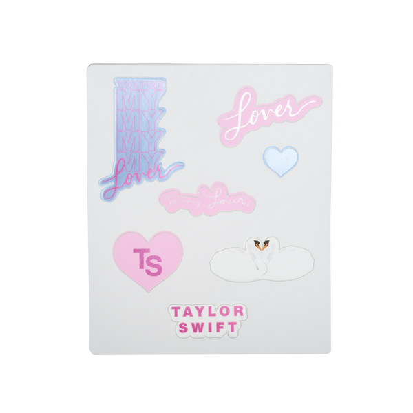 Lover Album Valentine's Day Stickers on Sheet