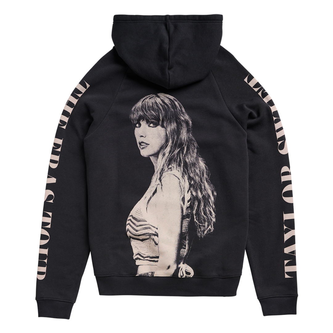 Taylor Swift The Eras Tour Black Hoodie Back