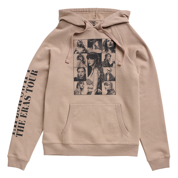 Taylor Swift The Eras Tour Taupe Hoodie - Image to u