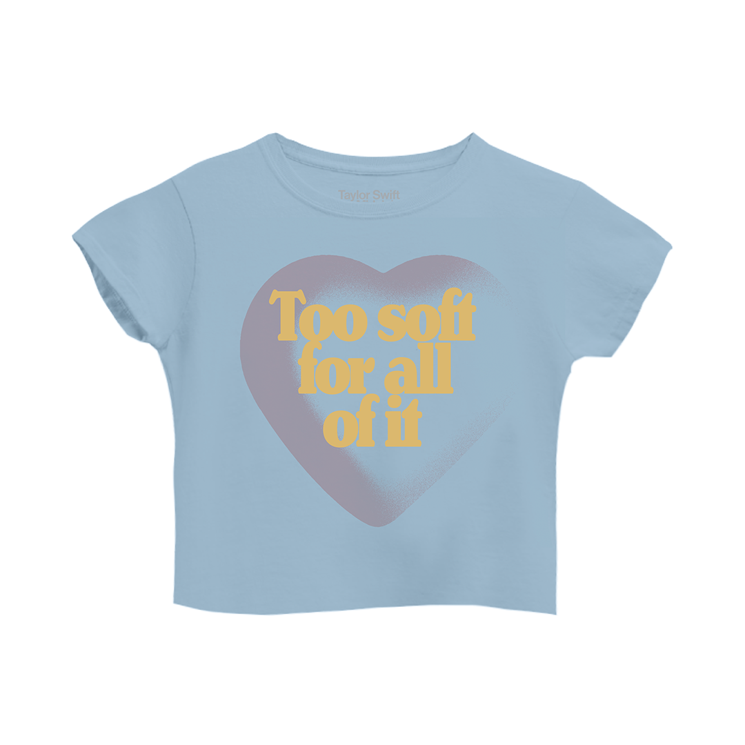 Too Soft For All Of It Cropped T-Shirt