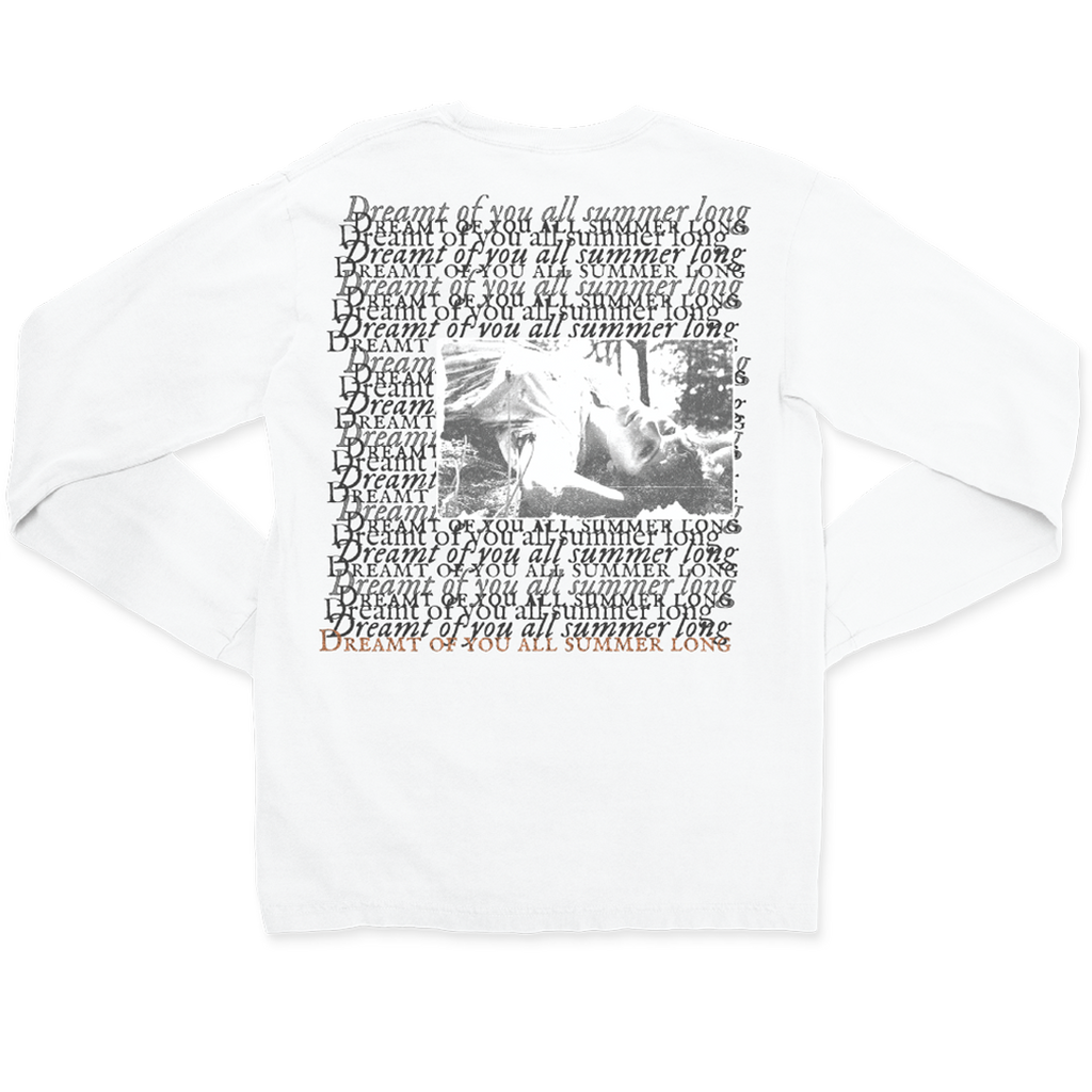 “dreamt of you all summer long” long sleeve t-shirt Back