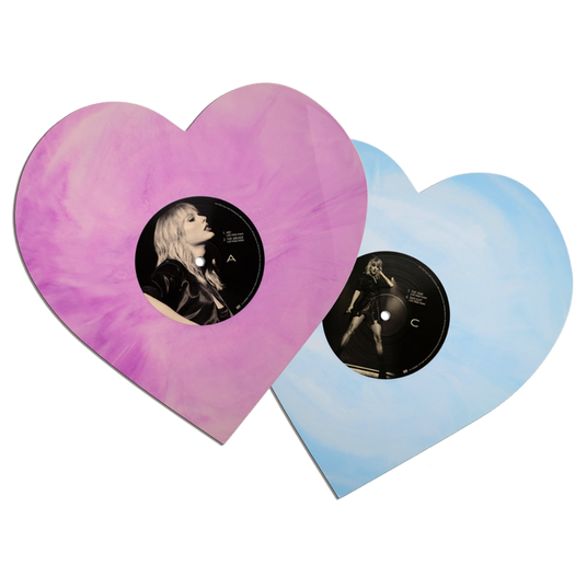 Lover (Live From Paris) Heart Shaped Vinyl Disc 1 + 2 Overlapped
